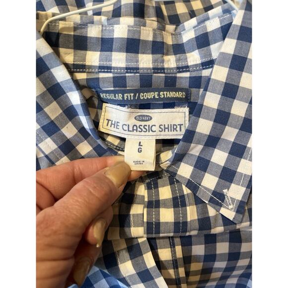 Mens Sz Large Shirt Bundle(3)–Tallia, Old Navy, Claiborne Button-Up Dress Shirts - Picture 8 of 14
